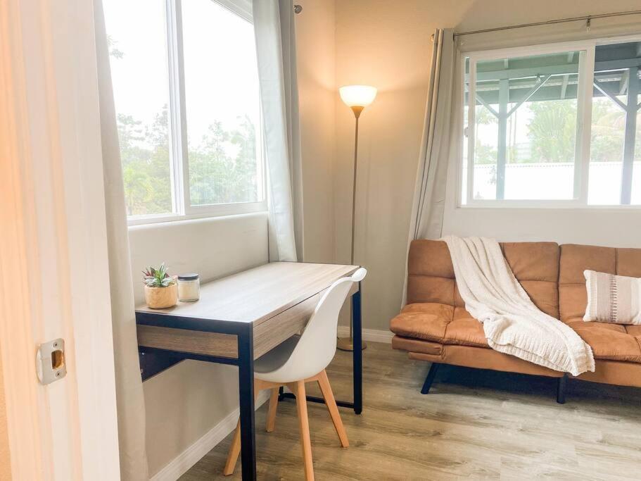 Apartament Hibiscus Hale, Full Kitchen, King Bed, Parking Keaau Zewnętrze zdjęcie