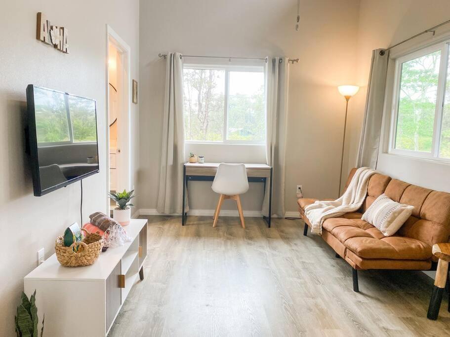 Apartament Hibiscus Hale, Full Kitchen, King Bed, Parking Keaau Zewnętrze zdjęcie